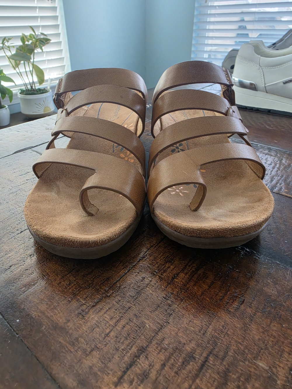BareTraps Theanna Wedge Sandal Brown